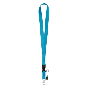 HI ANQUETIL. Lanyard din poliester cu carabina metalică - Img 11