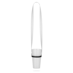 HI BOLTON. Lanyard pentru sublimare din poliester cu suport din silicon pentru pahare - Img 7