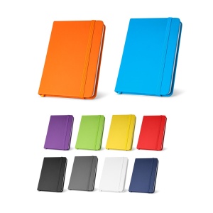 HI HEMINGWAY. A5 PU notepad with plain sheets