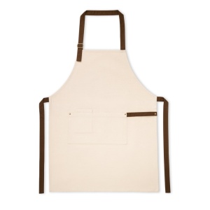HI HOLM. 100% cotton canvas apron (320 g/m²) with metal details - Img 3