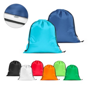 HI PEMBA. Rucsac cu snur 190T poliester reciclat (100% rPET)