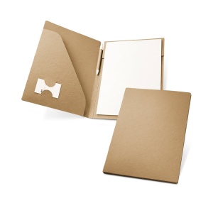 HI POE. Dosar pentru documente A4 fabricat din hârtie 100% reciclată (450 g/m²)