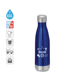 HI SHOW. 510 mL stainless steel bottle - Img 13