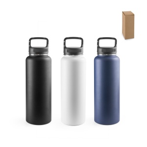HI SINNER. Sticlă din oțel inoxidabil reciclat în proporție de 90%, cu o capacitate mare de până la 1200 ml