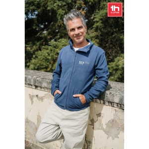 HI THC HELSINKI. Men's Polar fleece jacket with elasticated cuffs
