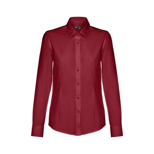 HI THC TOKYO WOMEN. Women's long-sleeved oxford shirt with pearl coloured buttons - Img 10