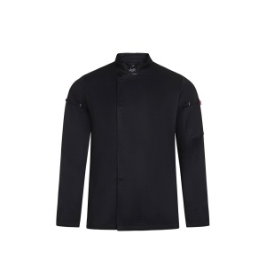 HI VL AGNI. Haină de bucătărie unisex (190 g/m²) din bumbac (35%) și poliester reciclat (65%)