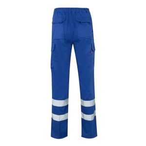HI VL ASCLEPIUS. Multi-pocket twill trousers (200g/m²), in cotton (35%) and polyester (65%) - Img 12