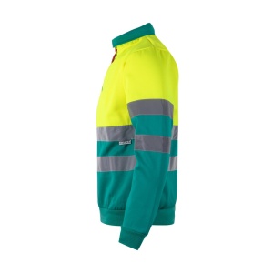 HI VL THOR. Hanorac bicolor (300g/m²) din fleece de poliester (100%) - Img 11