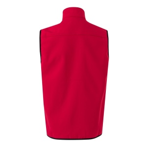 HI VL VARUNA. Soft shell vest (280g/m²), with polar lining, in polyester (94%) and elastane (6%) - Img 9