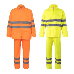 HI VL VENUS. Rain suit (130g/m²), in polyester (100%) with PU coating