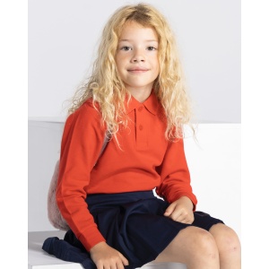 JHK™ Kid LS Unisex Polo