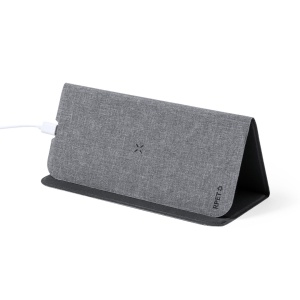 Kimy - Charger Mousepad Polyester 300D RPET/ Velvet Wireless 10W. Anti-Slip - Img 3