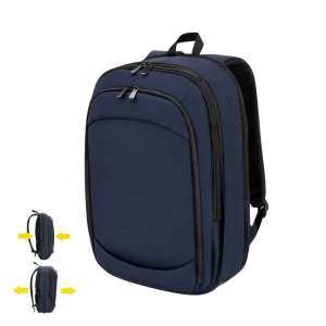 Laret - Backpack PU/ Polyester 1680D Extendable. Padded Laptop and Tablet Compartment. Padded Back and Shoulder Straps