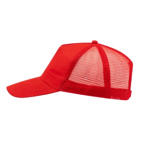 MAK Clipak - Cap Polyester 5 Panels. Plastic Closure