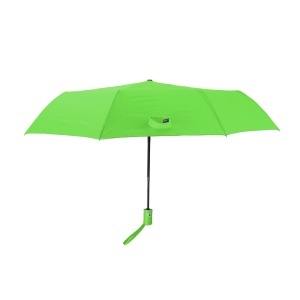 MAK Santana - Umbrella Pongee 190T RPET. Fibreglass Ribs 21". Automatic Opening and Closing. Windproof. Pongee Pouch RPET - Img 1