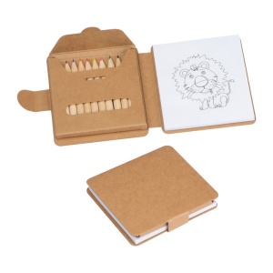 MC Coloring book with 12 colored pencils