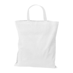 MC Sacoșă din bumbac cu mânere scurte, 140 g/m²