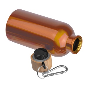 MC Sticlă din oţel inoxidabil cu carabină, 400ml