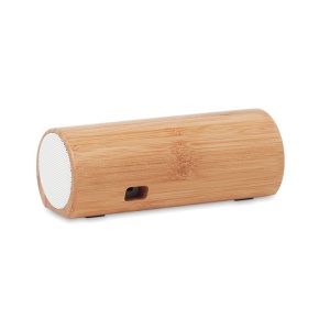 MO™ Boxă wireless din bambus 2x5W