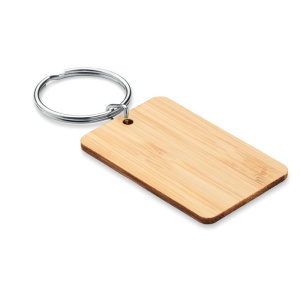 MO ANGLEBOO - Rectangular bamboo key ring - Img 2