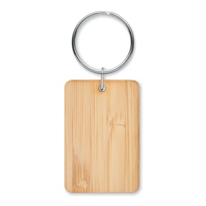 MO ANGLEBOO - Rectangular bamboo key ring - Img 3