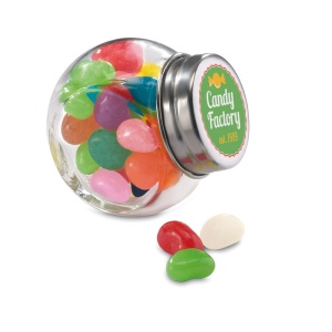 MO BEANDY - Glass jar with jelly beans KC7103