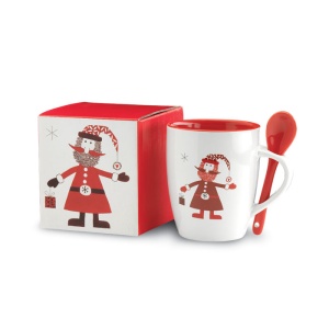 MO CLAUS - Mug with spoon 250ml - Img 4