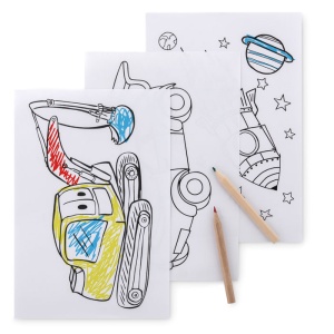 MO FOLDER2 GO - Colouring set with 6 pencils - Img 4