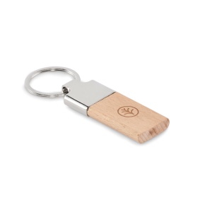 MO LLAVING - Key ring with rubber wood