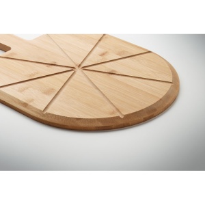 MO NAPOLITANA Bamboo pizza board & cutter - Img 3