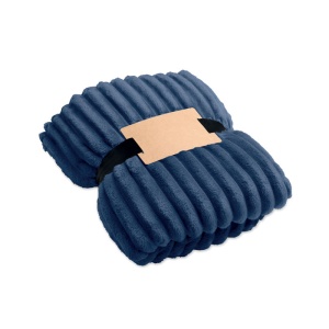 MO NIEVE RPET fleece pătură cu dungi