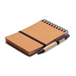 MO NOTIE - Recycled notebook with ball pen