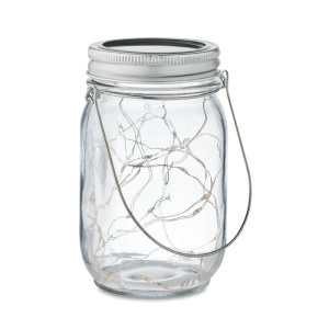 MO POT LAMP Solar mason jar outdoor lamp