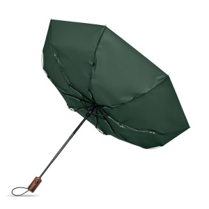 MO RAYNA FOLD 21" auto umbrella wood handle - Img 17