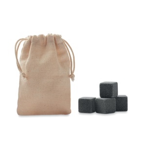MO ROCKS - 4 stone ice cubes in pouch - Img 2