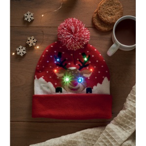 MO SHIMAS LIGHT Christmas knitted beanie LED - Img 1