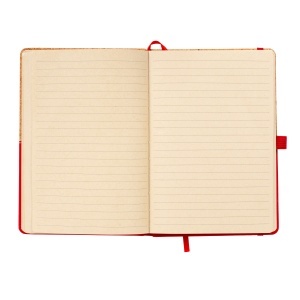 Notebook in cork and PU, lined sheets 80 pages 70 gr. in ivory color. - Img 8