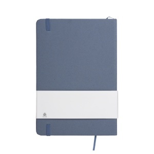 Notebook with cover made from fruit scraps and elastic closing band - Img 12