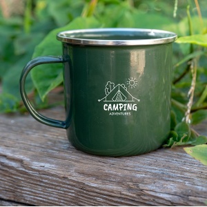 OLDSCHOOL 500 ml enamel mug mug - Img 16