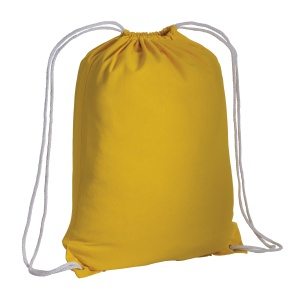 ON™ 135 g/m2 cotton backpack with drawstring closure