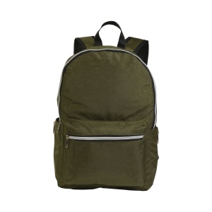 ON™ 420D nylon 4-pocket backpack (two mesh side pockets with zipped closure). Straps