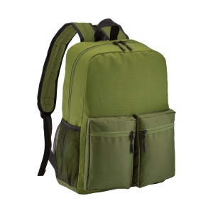 ON™ 600D polyester 5 pockets backpack, two side meshed, adjustable shoulder straps