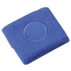 ON™ Customisable terry sweat wristband (75% cotton/10% nylon/15% spandex)