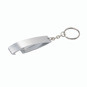 ON™ Aluminium key ring with bottle opener