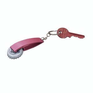 ON™ Aluminium key ring with bottle opener