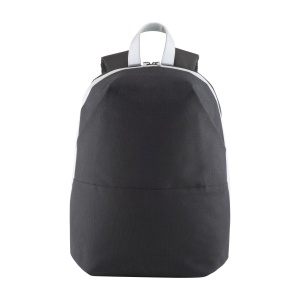 ON™ Canvas laptop backpack with high visibility eco-leather inserts/bands
