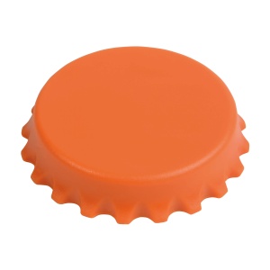 ON™ ABS and metal, bottle top-shaped, screw-top and bottle opener with magnets