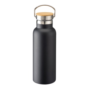 ON™ Double wall stainless steel insulating vacuum flask with bamboo lid (500 ml)