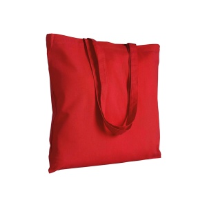 ON™ 135 g/m2 cotton shopping bag, long handles